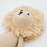 KawaiOnO 100% Cotton Crochet Lion Doll