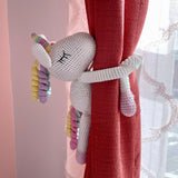 KawaiOnO 100% Cotton Unicorn Curtain Tie Back Doll